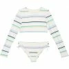 O'Neill Kids Swimwear Lowtide Long Sleeve Crop Top Set (Little Kids/Big Kids) -Cheap O'Neill Store 61kVtbah6gL. AC SR736920