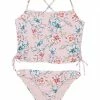 O'Neill Kids Swimwear Sydney Floral Cinch Tankini Set (Little Kids/Big Kids) -Cheap O'Neill Store 717oIoaGjaL. AC SR736920