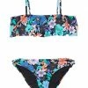 O'Neill Kids Swimwear Abbie Floral Ruffle Bralette Set (Little Kids/Big Kids)