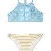 O'Neill Kids Swimwear Melissa Tile Braided High Neck Set (Little Kids/Big Kids)