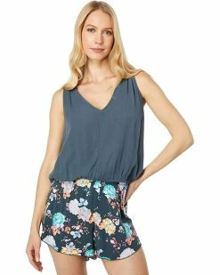 O'Neill Shirts & Tops Lainie Woven Tank